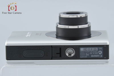 【中古】Canon キヤノン IXY Digital 20 IS シルバー コンパクトデジタルカメラ 元箱付き
