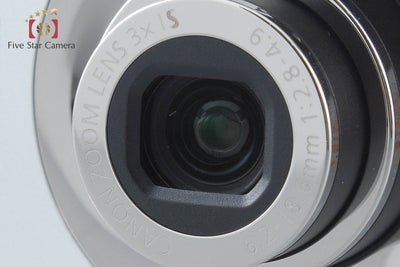 【中古】Canon キヤノン IXY Digital 20 IS シルバー コンパクトデジタルカメラ 元箱付き