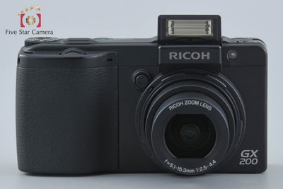 【中古】RICOH リコー GX200 コンパクトデジタルカメラ シャッター回数僅少