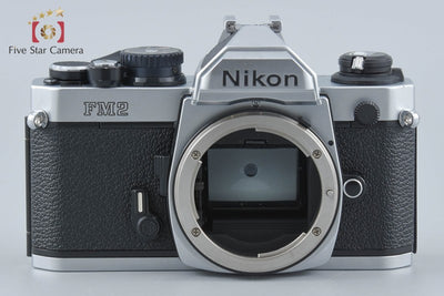 【中古】Nikon ニコン ニュー FM2 後期 シルバー フィルム一眼レフカメラ