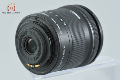 【中古】Canon キヤノン EF-S 10-18mm f/4.5-5.6 IS STM