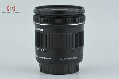 【中古】Canon キヤノン EF-S 10-18mm f/4.5-5.6 IS STM