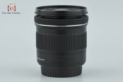 【中古】Canon キヤノン EF-S 10-18mm f/4.5-5.6 IS STM