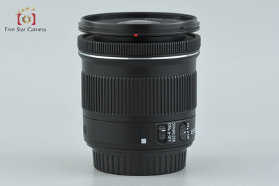 【中古】Canon キヤノン EF-S 10-18mm f/4.5-5.6 IS STM