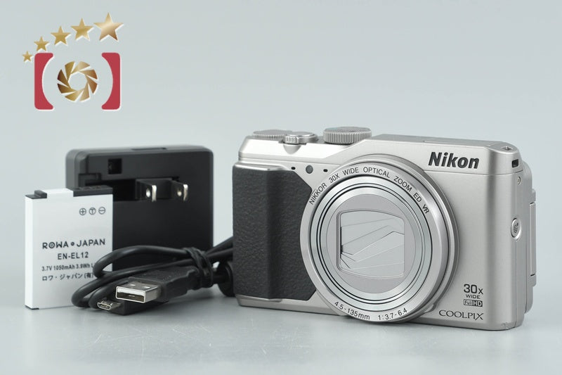 【中古】Nikon ニコン COOLPIX S9900 シルバー コンパクトデジタルカメラ