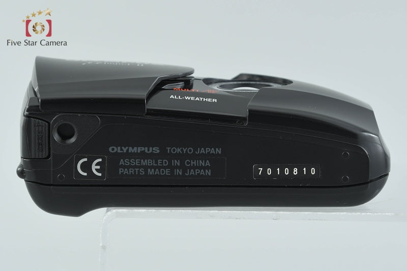 中古】OLYMPUS オリンパス μ[mju:]-II ミューII ブラック コンパクト