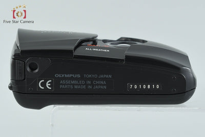 【中古】OLYMPUS オリンパス μ[mju:]-II ミューII ブラック コンパクトフィルムカメラ