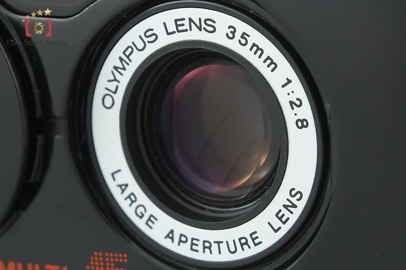 中古】OLYMPUS オリンパス μ[mju:]-II ミューII ブラック コンパクト