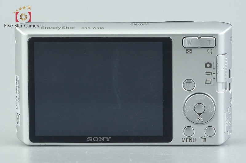中古】SONY ソニー Cyber-Shot DSC-W610 シルバー デジタルスチル