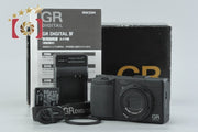【中古】RICOH リコー GR DIGITAL IV ブラック コンパクトデジタルカメラ シャッター回数僅少 元箱付き