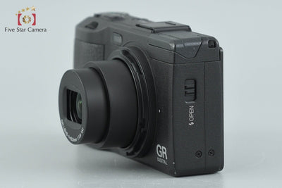 【中古】RICOH リコー GR DIGITAL IV ブラック コンパクトデジタルカメラ シャッター回数僅少 元箱付き