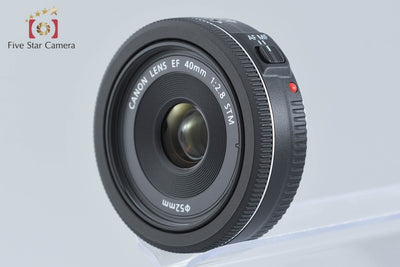 【中古】Canon キヤノン EF 40mm f/2.8 STM