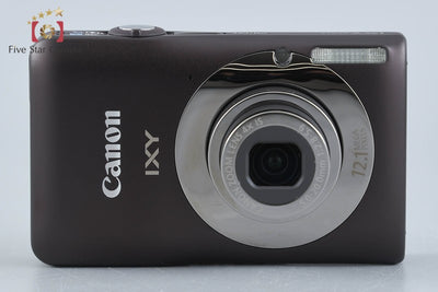 【中古】Canon キヤノン IXY 200F ブラウン コンパクトデジタルカメラ 元箱付き