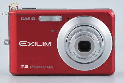 【中古】Casio EXILIM EX-Z77 レッド コンパクトデジタルカメラ