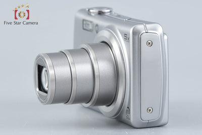 【中古】FUJIFILM 富士フイルム FINEPIX F100fd ダークシルバー コンパクトデジタルカメラ 元箱付き