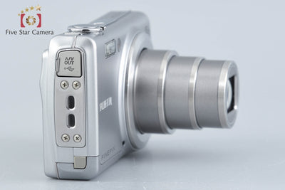 【中古】FUJIFILM 富士フイルム FINEPIX F100fd ダークシルバー コンパクトデジタルカメラ 元箱付き