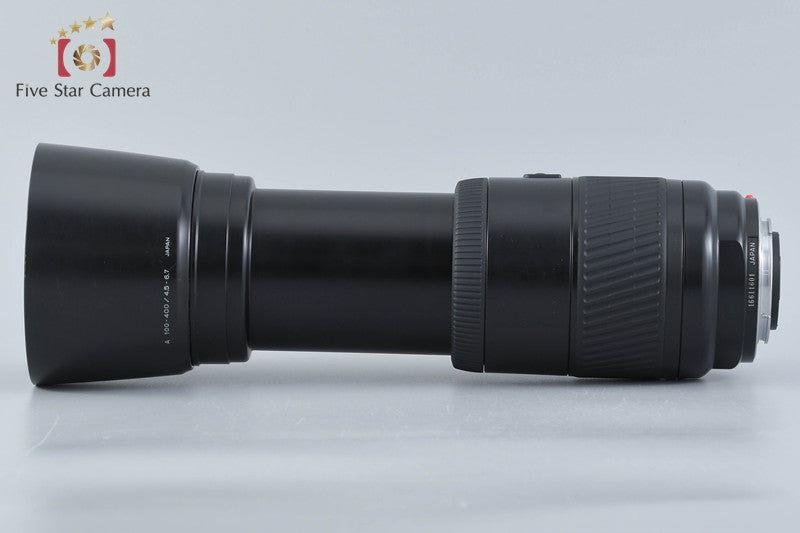 中古】MINOLTA ミノルタ AF APO TELE ZOOM 100-400mm f/4.5-6.7 – Five