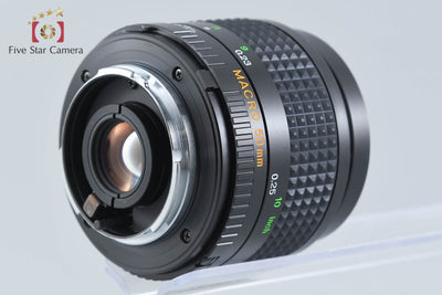 【中古】MINOLTA ミノルタ MD MACRO ROKKOR 50mm f/3.5