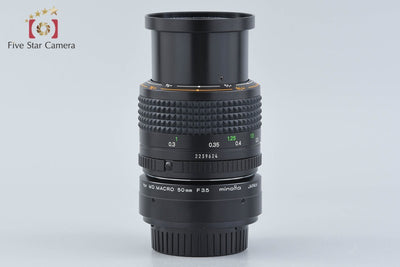 【中古】MINOLTA ミノルタ MD MACRO ROKKOR 50mm f/3.5