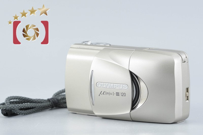 【中古】OLYMPUS オリンパス μ[mju:]-III 120 ミュー コンパクトフィルムカメラ
