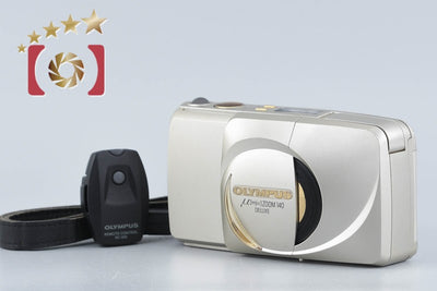 【中古】OLYMPUS オリンパス μ[mju:] ZOOM 140 DELUXE コンパクトフィルムカメラ