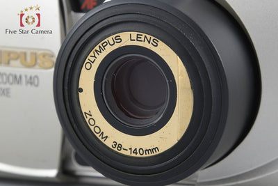 【中古】OLYMPUS オリンパス μ[mju:] ZOOM 140 DELUXE コンパクトフィルムカメラ