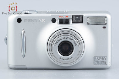 【中古】PENTAX ペンタックス ESPIO 120SWII シルバー コンパクトフィルムカメラ