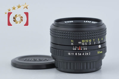 【中古】RICOH リコー XR RIKENON 50mm f/2 ペンタックスKマウント
