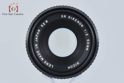 【中古】RICOH リコー XR RIKENON 50mm f/2 ペンタックスKマウント