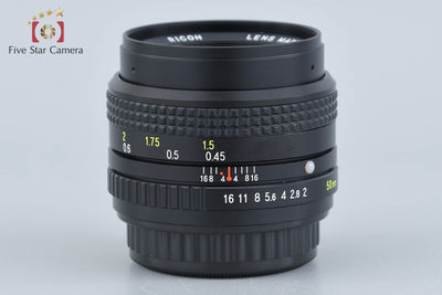 【中古】RICOH リコー XR RIKENON 50mm f/2 ペンタックスKマウント