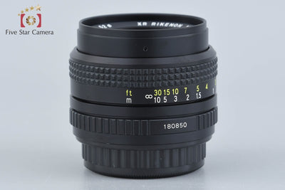 【中古】RICOH リコー XR RIKENON 50mm f/2 ペンタックスKマウント