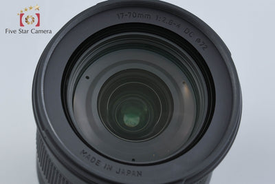 【中古】SIGMA シグマ 17-70mm f/2.8-4 DC MACRO OS HSM Contemporary キヤノン用