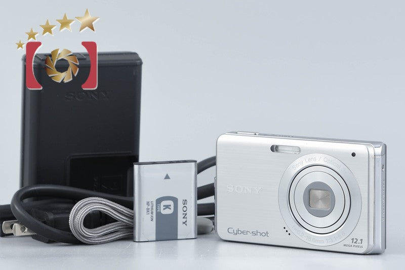 【中古】SONY ソニー Cyber-shot DSC-W190 シルバー コンパクトデジタルカメラ