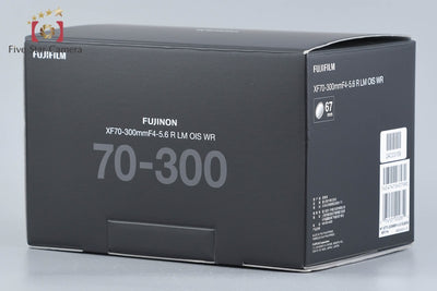 【中古】FUJIFILM 富士フイルム XF 70-300mm f/4-5.6 R LM OIS WR 元箱付き