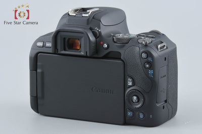 【中古】Canon キヤノン EOS Kiss X9 ダブルズームキット ブラック シャッター回数僅少