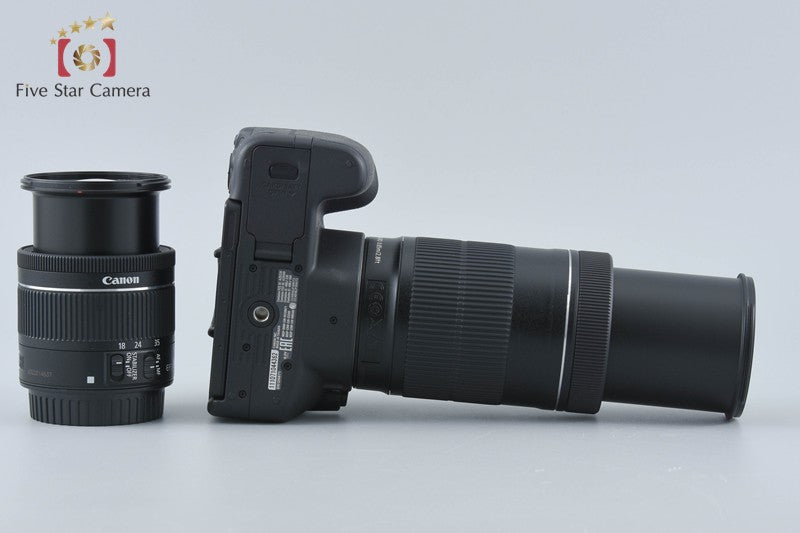 中古】Canon キヤノン EOS Kiss X9 ダブルズームキット ブラック