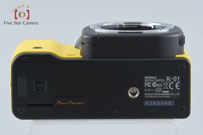 【中古】PENTAX ペンタックス K-01 ブラック x イエロー ミラーレス一眼カメラ シャッター回数僅少