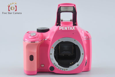 【中古】PENTAX ペンタックス K-x ピンク デジタル一眼レフカメラ シャッター回数僅少