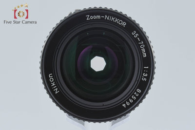 【中古】Nikon ニコン Ai-S Zoom NIKKOR 35-70mm f/3.5