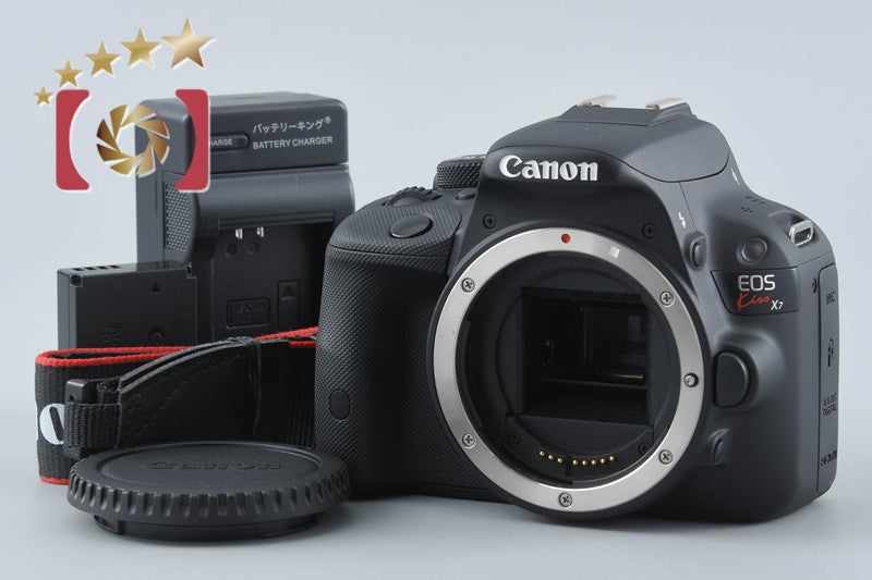 【中古】Canon キヤノン EOS Kiss X7 デジタル一眼レフカメラ シャッター回数僅少
