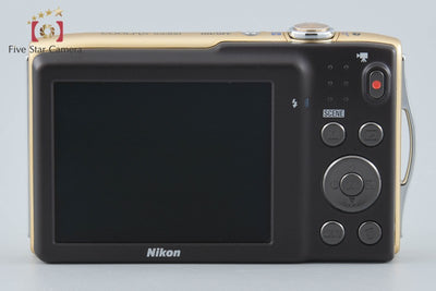 【中古】Nikon ニコン COOLPIX S3300 スイートゴールド コンパクトデジタルカメラ