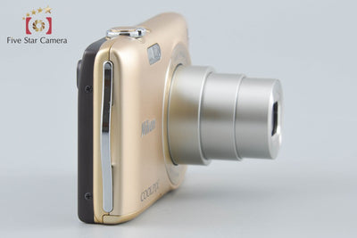 【中古】Nikon ニコン COOLPIX S3300 スイートゴールド コンパクトデジタルカメラ