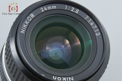 【中古】Nikon ニコン Ai-S NIKKOR 24mm f/2.8