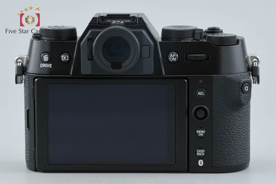 【中古】FUJIFILM 富士フイルム X-T50 ブラック ミラーレス一眼カメラ シャッター回数僅少 元箱付き