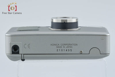 【中古】Konica コニカ BIG mini F シルバー コンパクトフィルムカメラ