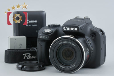 【中古】Canon キヤノン PowerShot SX50 HS ブラック コンパクトデジタルカメラ