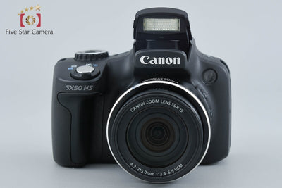【中古】Canon キヤノン PowerShot SX50 HS ブラック コンパクトデジタルカメラ