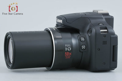 【中古】Canon キヤノン PowerShot SX50 HS ブラック コンパクトデジタルカメラ