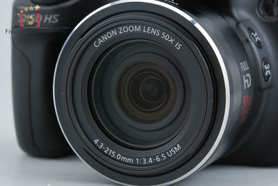 【中古】Canon キヤノン PowerShot SX50 HS ブラック コンパクトデジタルカメラ