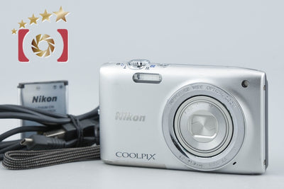 【中古】Nikon ニコン COOLPIX S2700 シルバー コンパクトデジタルカメラ